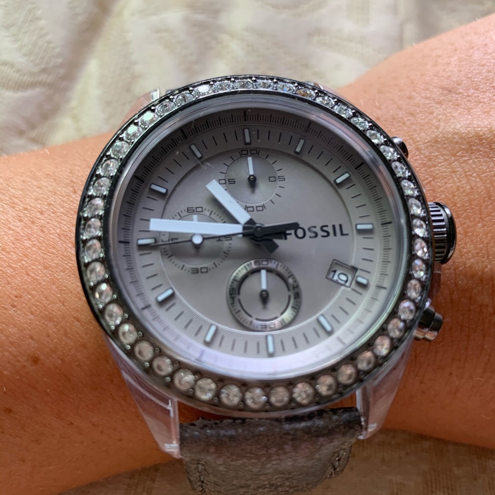 Fossil gray watch